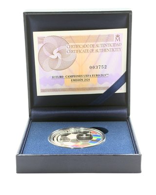 Eurocopa 2024 | Moneda Oficial FNMT | Plata