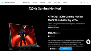 Monitor Portátil UPERFECT 16 120Hz