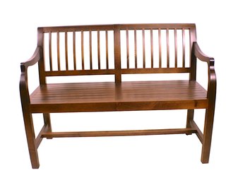 Banco Rústico de Madera Maciza - URGE VENDER!