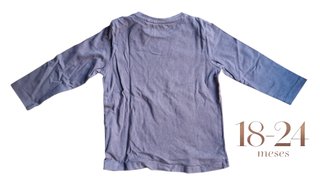 Camisola Fina Azul Losan Zippy 18-24 meses
