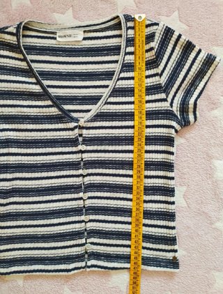 Top Brownie Rayas Verano Talla XS-S