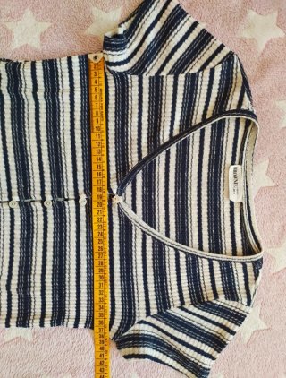 Top Brownie Rayas Verano Talla XS-S