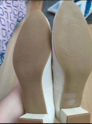 Zapatos salón blancos mujer
