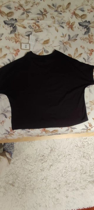 Camiseta deportiva mujer Reebok negra