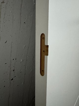 Puerta madera maciza