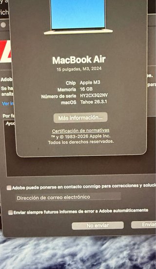 MacBook Air M3 gris