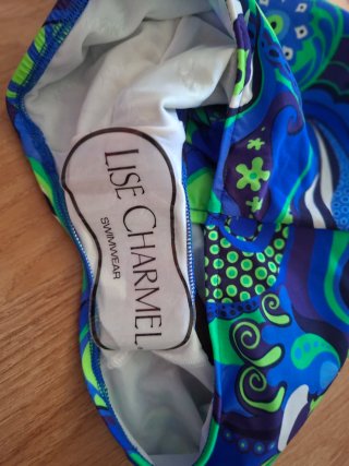 Bañador estampado azul y verde Lise Charmel