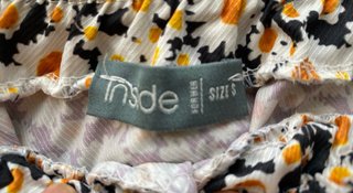 Falda larga estampada Inside