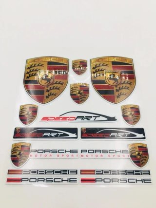 Pegatina PORSCHE Ref: 1863