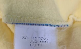 Camiseta amarilla vintage Ágatha Ruiz de la Prada