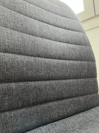 Conjunto Escritorio y Silla Gris/Blanco