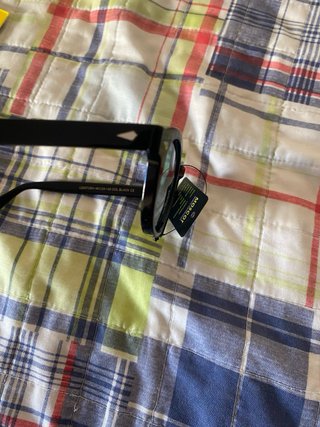 Gafas de sol Moscot negras y azules