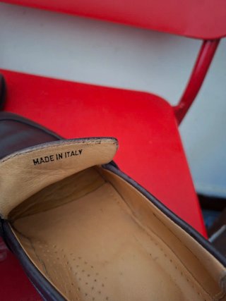 Mocasines de Cuero Bata Marrones