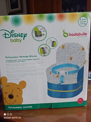 Alzador silla infantil Winnie the Pooh de Disney