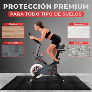 110 Piezas Suelo Gimnasio Negro 30x30x1cm