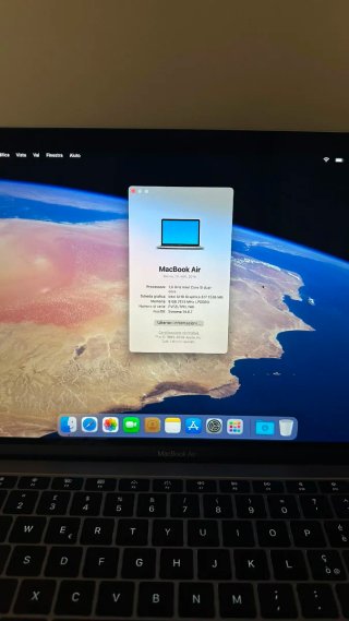 MacBook Air 13 Retina i5 8GB RAM SSD 128GB