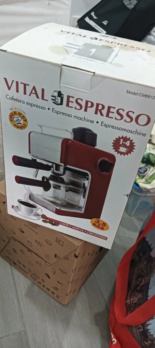 Cafetera Espresso Vital Espresso CM6812