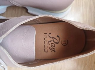 Mocasines Piel Ray Musgo Talla 41 Rosa