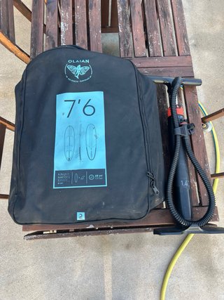 Prancha insuflável surf 7'6 Decathlon