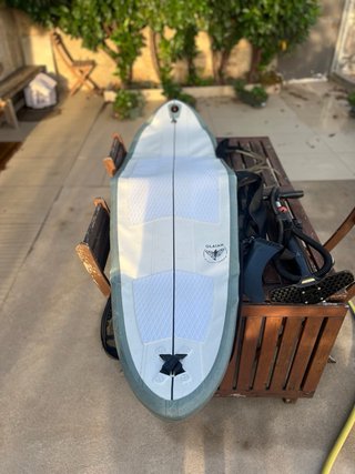 Prancha insuflável surf 7'6 Decathlon