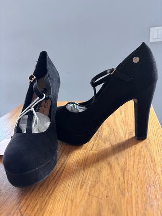 Zapatos de plataforma Xti negros