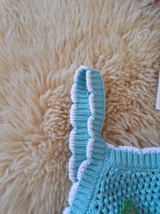 Top Zara Niña Crochet Nuevo con Etiqueta.