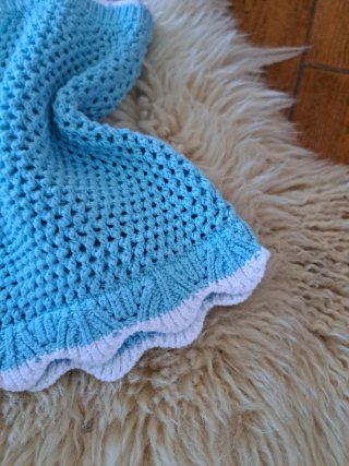Top Zara Niña Crochet Nuevo con Etiqueta.