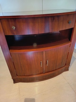Mueble TV madera 80x80