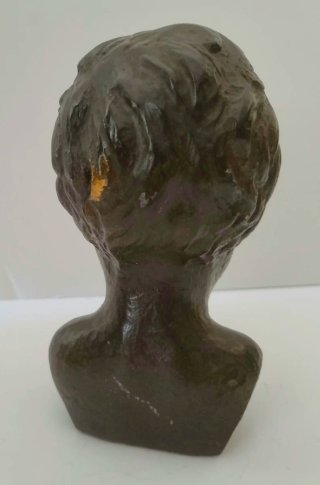 Escultura Busto Infantil ppio s XX - Decoración