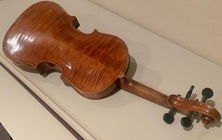 Violín 1/2 antiguo con Arco de Madera, 1930-50s