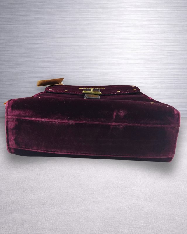 Dr. Martens Mini Velvet Backpack Cherry Red Nueva