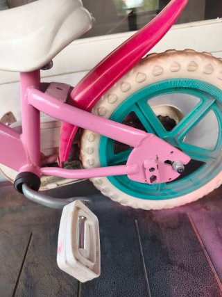 Bicicleta infantil rosa