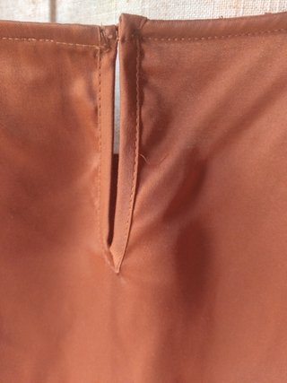 Blusa marrón manga larga
