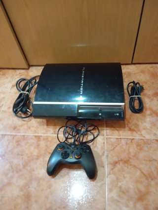 Playstation 3 Fat Negra