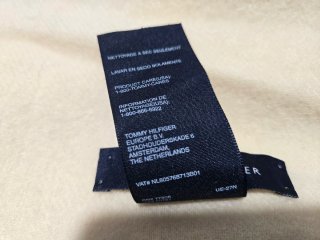 Bufanda Tommy Hilfiger Beige
