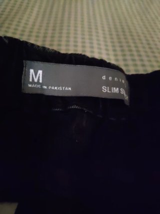 Bermudas negras Talla M