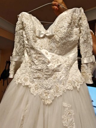 Vestido Novia Pronovias Duquesa Vintage