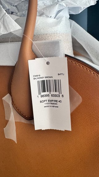 Bolso Coach Empire 40 Honey Brown Nuevo