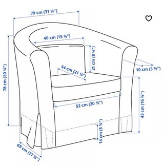 Sillón beige de tela a ESTRENAR