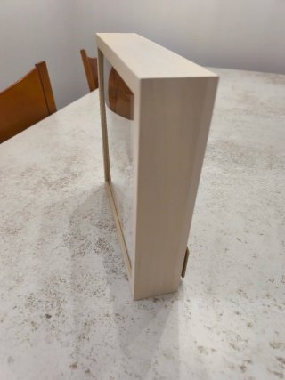 2 marcos de Ikea rellenados con  antigüedades