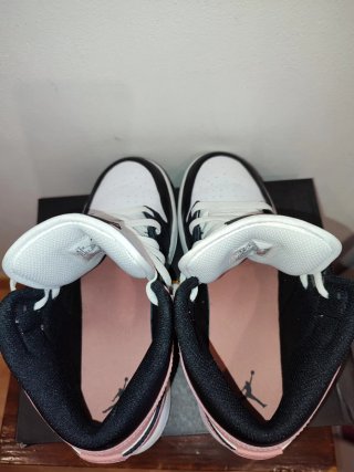 Zapatillas Air Jordan 1 Mid (GS) Rosa