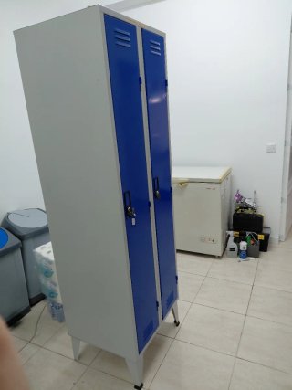 Armário Metálico Vestiário 2 Cacifos