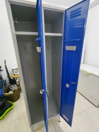 Armário Metálico Vestiário 2 Cacifos