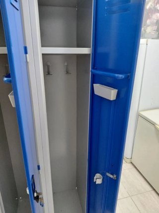 Armário Metálico Vestiário 2 Cacifos