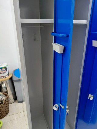 Armário Metálico Vestiário 2 Cacifos