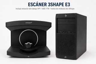 Escáner Dental 3Shape E3 con Estación HP