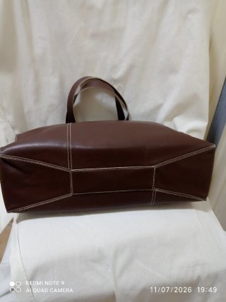 Bolso Loewe Marrón Piel