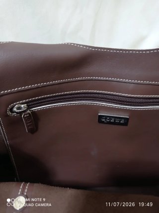 Bolso Loewe Marrón Piel