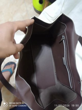 Bolso Loewe Marrón Piel