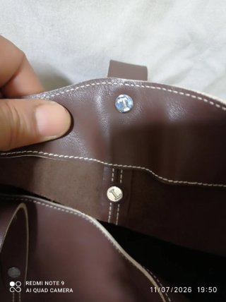 Bolso Loewe Marrón Piel